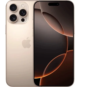 Apple iPhone 16 Pro Max 17,5 cm (6.9") Double SIM iOS 18 5G USB Type-C 512 Go Sable pas cher