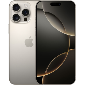 Apple iPhone 16 Pro Max 17,5 cm (6.9") Double SIM iOS 18 5G USB Type-C 1 To Titane pas cher