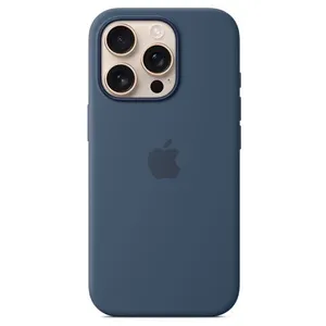 Comparateur de prix : Apple Coque en Silicone avec MagSafe pour iPhone 16 Pro - Denim        