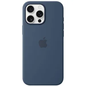 Comparateur de prix : Coque en silicone Apple avec MagSafe Denim Blue pour iPhone 16 Pro Max