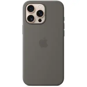 Comparateur de prix : Apple Coque en silicone avec MagSafe Gris minéral - iPhone 16 Pro Max