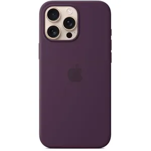 Comparateur de prix : Apple Coque en silicone avec magsafe pour iphone 16 pro max prune MYYW3ZM/A
