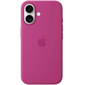 Comparateur de prix : Apple Coque en Silicone avec MagSafe pour iPhone 16 - Fuchsia        