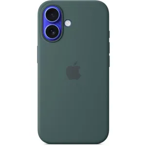 Comparateur de prix : Apple Coque en silicone avec magsafe pour iphone 16 vert lacustre MYY83ZM/A