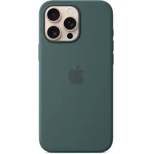 Comparateur de prix : Apple Coque en silicone avec MagSafe Vert Lacustre - iPhone 16 Pro Max