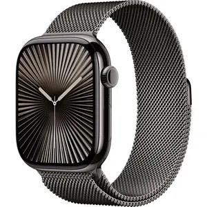 Comparateur de prix : Apple Watch Series 10 GPS + Cellular Boîtier en titane naturel de 46 m...