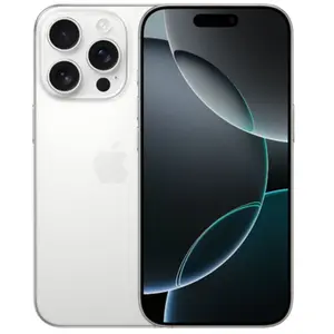 Apple - apple iphone 16 pro 256gb 6.3 titanium blanc eu mynj3sxa 0195949772122 pas cher