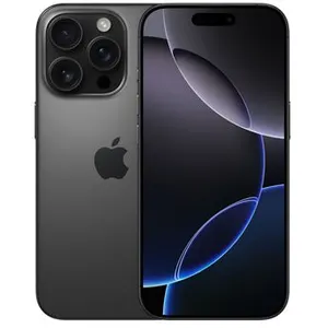 Apple iPhone 16 Pro 16 cm (6.3") Double SIM iOS 18 5G USB Type-C 128 Go Noir pas cher