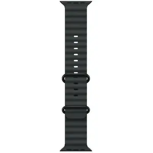 Apple Bracelet Océan Noir 49 mm - Finition Titane Noir pas cher