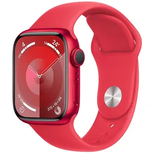 Apple Watch Series 9 GPS Aluminium (PRODUCT)RED Sport Band S/M 41 mm pas cher