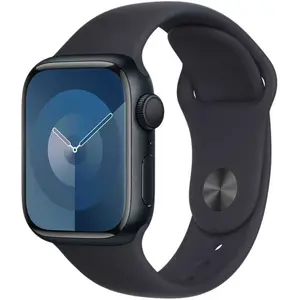 Montre intelligente Apple Watch Series 9 Noir 1,9" 41 mm pas cher