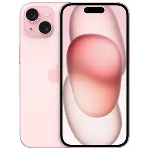 Apple Smartphone iPhone 15 6,1" 128 GB Rose TU pas cher