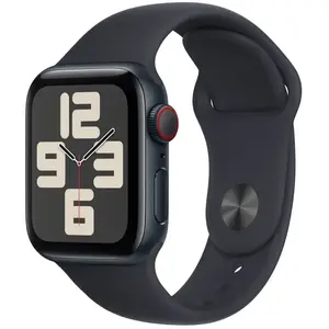 Apple Watch SE OLED 40 mm tactile 4G Noir Wifi GPS (satellite) minuit