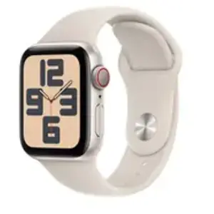 Apple watch se gps+cell 40mm alu polarstern sportarmband sm MRFX3QF/A pas cher