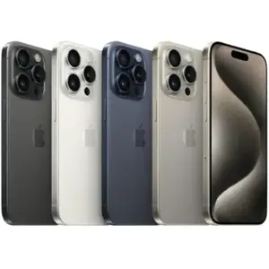 Smartphone apple mtuv3pxa 6,1'' 6,1 a17 pro 128 gb noir titane 0195949018497 pas cher