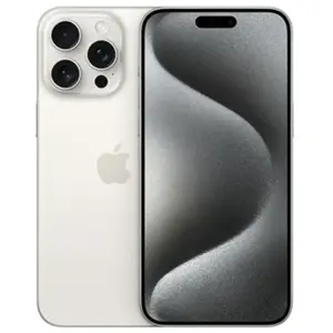 Apple - iPhone 15 Pro - 128 Go - - Premium - Titane blanc pas cher