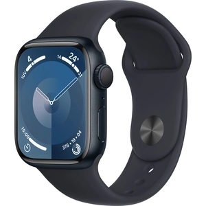 Comparateur de prix : Montre connectée APPLE WATCH Serie 9 41mm Aluminium / Minuit S/M TU