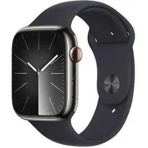 Montre intelligente Watch S9 Apple MRMV3QL/A Noir 1,9" 45 mm pas cher