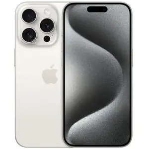Comparateur de prix : Apple iPhone 15 Pro 15,5 cm (6.1") Double SIM iOS 17 5G USB Type-C 512 Go Titane, Blanc