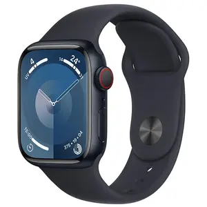 Comparateur de prix : Apple watch 9 cell 41mm alu mitternacht sportarmband ml 0195949021930