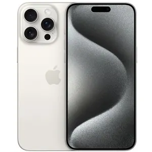 Comparateur de prix : Apple iPhone 15 Pro Max 17 cm (6.7") Double SIM iOS 17 5G USB Type-C 512 Go Titane, Blanc