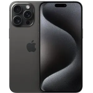 Comparateur de prix : Apple iPhone 15 Pro Max 17 cm (6.7") Double SIM iOS 17 5G USB Type-C 256 Go Titane, Noir