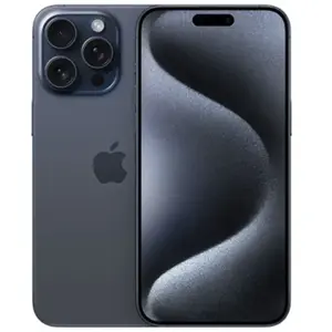 Apple Smartphone iPhone 15 Pro Max 6,7" A17 PRO 256 GB Bleu Titane TU pas cher