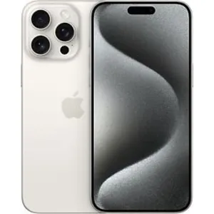 Comparateur de prix : Apple iPhone 15 Pro Max 17 cm (6.7") Double SIM iOS 17 5G USB Type-C 256 Go Titane, Blanc