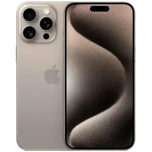 Apple - apple iphone 15 pro max 256 go 6,7 titane naturel ita mu793qla MU793QL/A pas cher