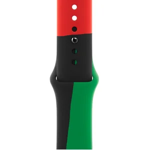 Comparateur de prix : Apple Watch Band - Bracelet Sport - 44 mm - Black Unity - S/M
