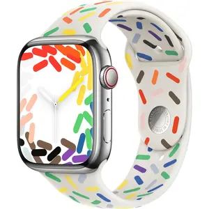 Comparateur de prix : Apple Watch Band - Bracelet Sport - 45 mm - Pride Edition - M/L