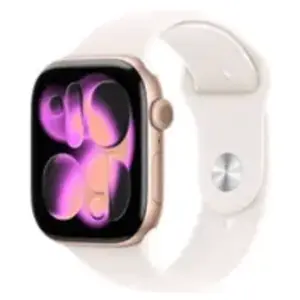 Comparateur de prix : Montre connectée APPLE WATCH 46mm Alu Or Rose Serie 11 S/M Cellular