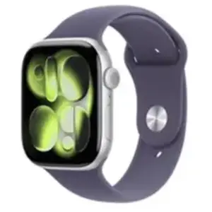 Comparateur de prix : Montre connectée APPLE WATCH 46mm Alu Arg / Violet Serie 11 M/L Cellu