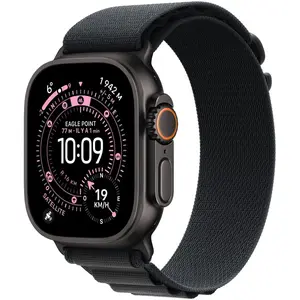 Comparateur de prix : Montre connectée APPLE WATCH 49mm Tit Noir / Noir Alp Ultra 3 M Cell