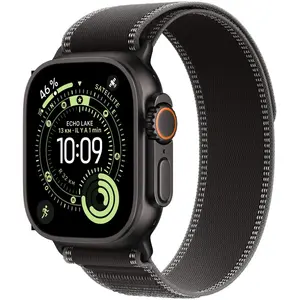 Comparateur de prix : Montre connectée APPLE WATCH 49mm Tit Noir / Trail Ultra 3 S/M Cell