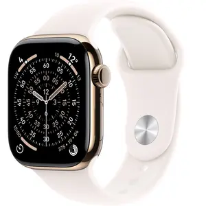 Comparateur de prix : Montre APPLE WATCH 42mm Tit Or / Rose Serie 11 M/L Cellular