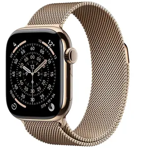 Comparateur de prix : Montre APPLE WATCH 42mm Tit Or Milanais Serie 11 Cellular