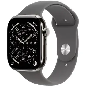 Comparateur de prix : Montre APPLE WATCH 46mm Tit Naturel / Gris Serie 11 S/M Cel