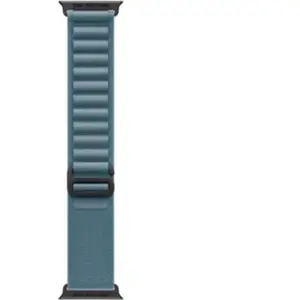 Comparateur de prix : Bracelet 49 mm Medium Boucle Alpine bleu clair Apple
