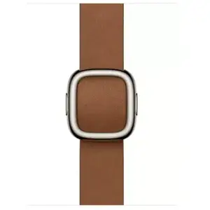 Comparateur de prix : Bracelet APPLE 42 mm - Large Boucle moderne caramel