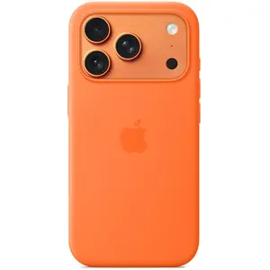 Comparateur de prix : Coque iPhone 17 Pro en silicone avec MagSafe - Orange