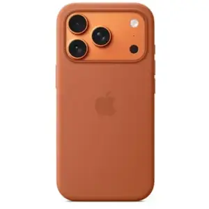 Comparateur de prix : Coque iPhone 17 Pro en silicone avec MagSafe - Terre Cuite