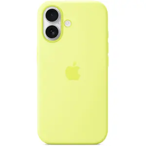 Comparateur de prix : Coque iPhone 17 en silicone avec MagSafe - Jaune Néon