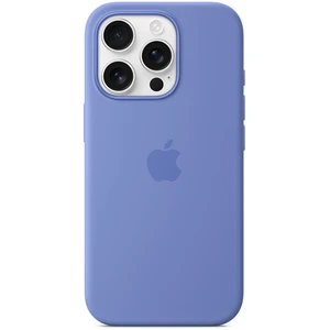 Apple Coque en silicone compatible MagSafe Periwinkle pour iPhone 16 Pro
