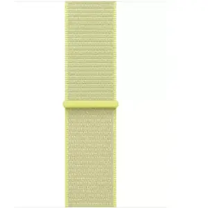 Comparateur de prix : Bracelet 42 mm Boucle Sport jaune fluo Apple