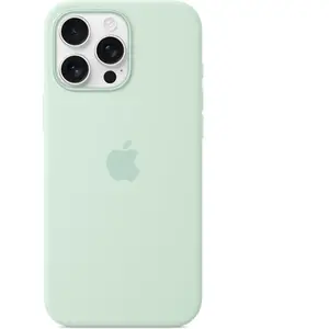 Comparateur de prix : Apple Coque en silicone compatible MagSafe Aquamarine pour iPhone 16 Pro Max