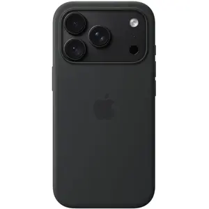 Apple - Coque  Iphone 18 Pro Magsafe Noir Silicone pas cher