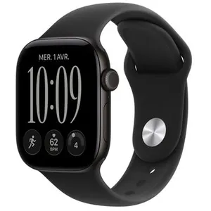 Apple Watch Series 12 GPS + Cellular 42 mm Boîtier en aluminium Noir a...