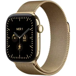 Apple Watch - Montre Connectée  42mm Tit Or Milanais Serie 12 Cell