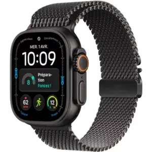 Apple Watch - Montre Connectée  49mm Tit Noir Milanais Ultra 4 M Cell